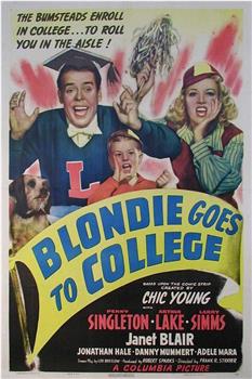 Blondie Goes to College在线观看和下载