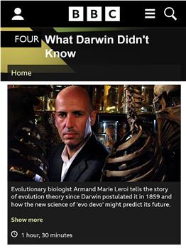 达尔文所不知道的在线观看和下载