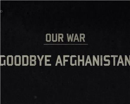 我们的战争：再见阿富汗在线观看和下载