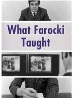 What Farocki Taught在线观看